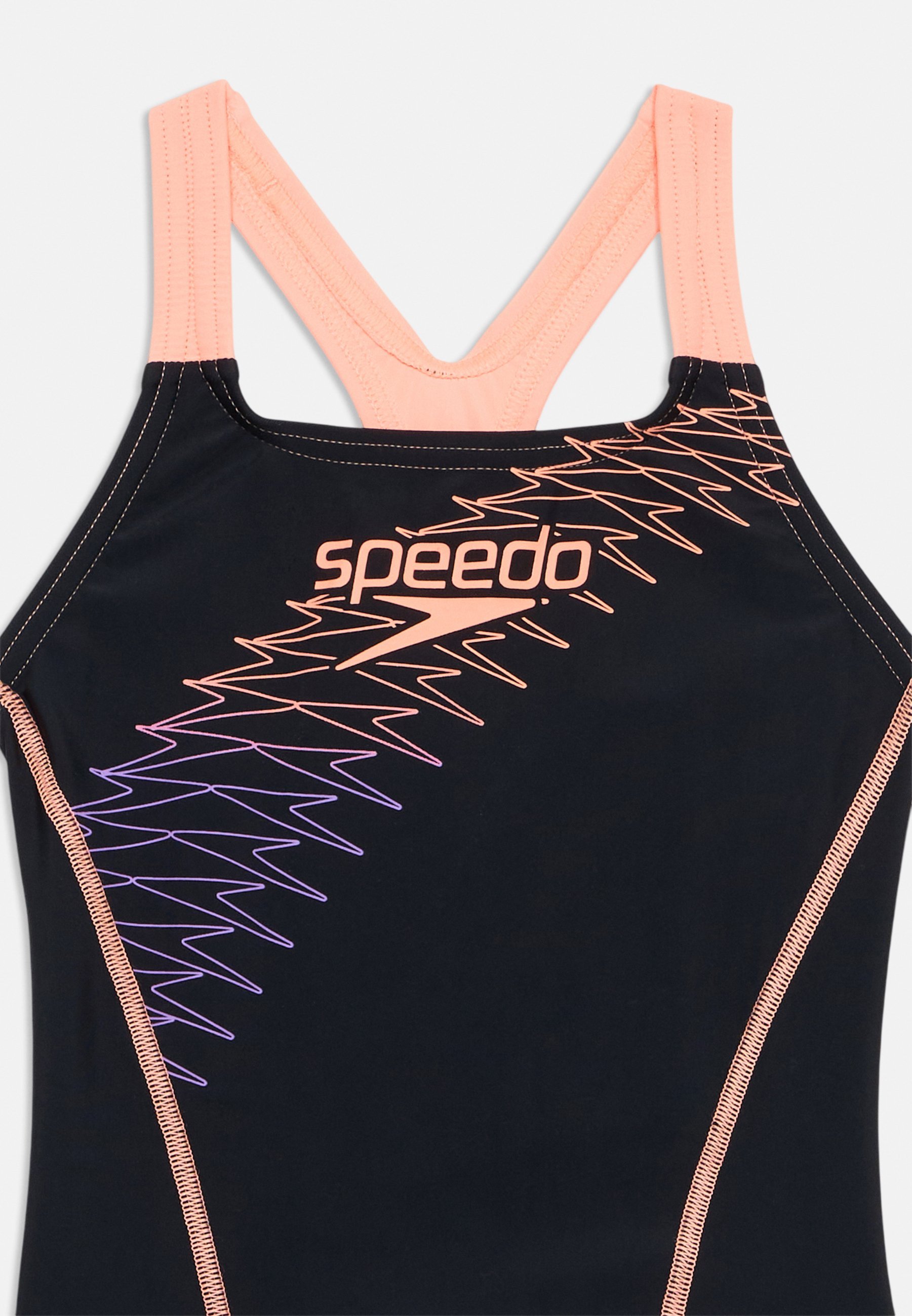 Costume da bagno Speedo MEDLEY LOGO MEDALIST UNISEX - color pesca acceso