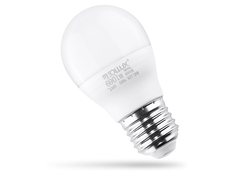 Żarówka LED E27 7,5W z neutralną barwą światła