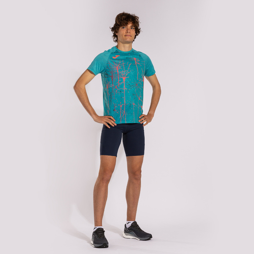  Camiseta Manga Corta Joma Elite Ix Turquesa