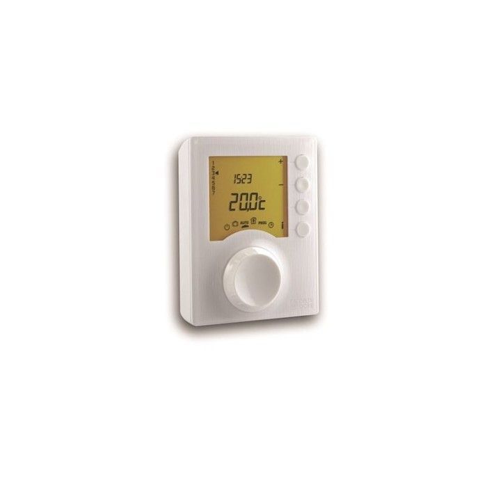 Termostato programable con cable Delta Dore Tybox 1127 para calderas, bombas de calor y estufas de leña | Programación - 6053006