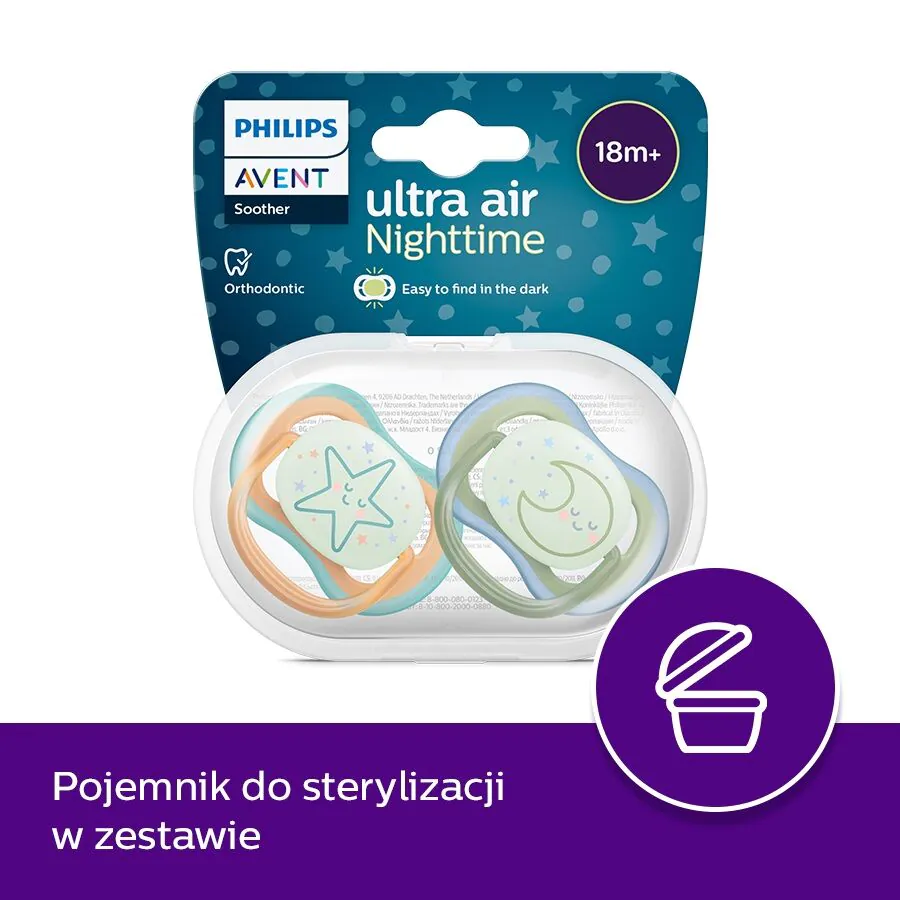 Avent Smoczek Ultra Air 18m+, neutral