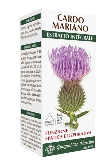 DR. GIORGINI Mariadistelextract 200 ml Antioxidant voedingssupplement