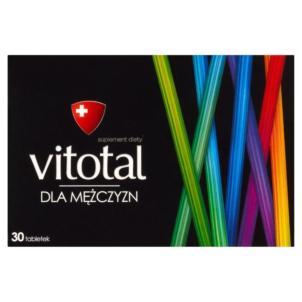 Vitotal dla Mężczyzn, Zestaw witamin i minerałów, Tabletki