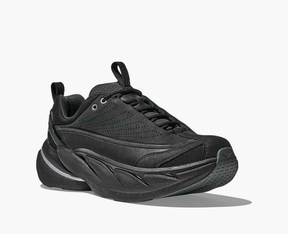 HOKA Elevon X Zwart / Koolstofzwart