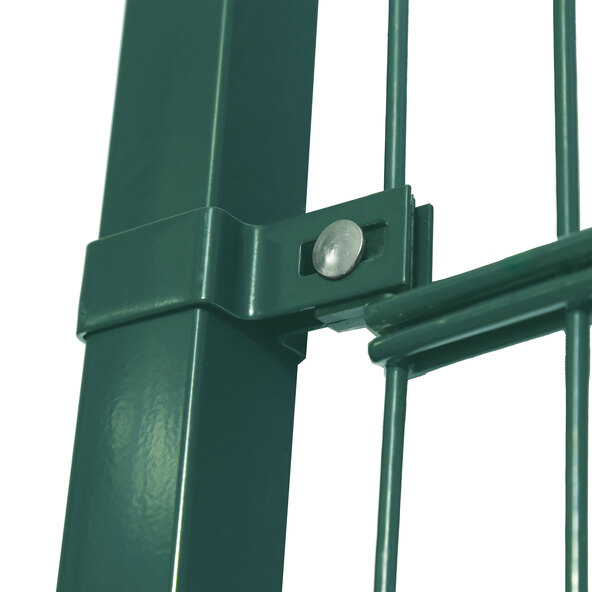 Sistem modular de gard, gard dublu din sârmă MORATA, verde, 120cm x 10m