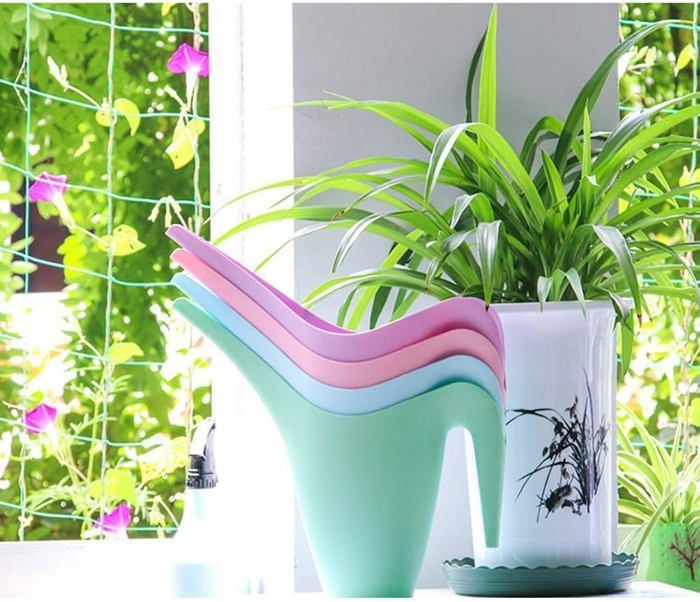 Arrosoir (4 pièces),Matte,Volume 1 Litre,Plastique,Bleu Vert Rose Violet,Petite Taille,arrosoirs pour arroseur de Jardin