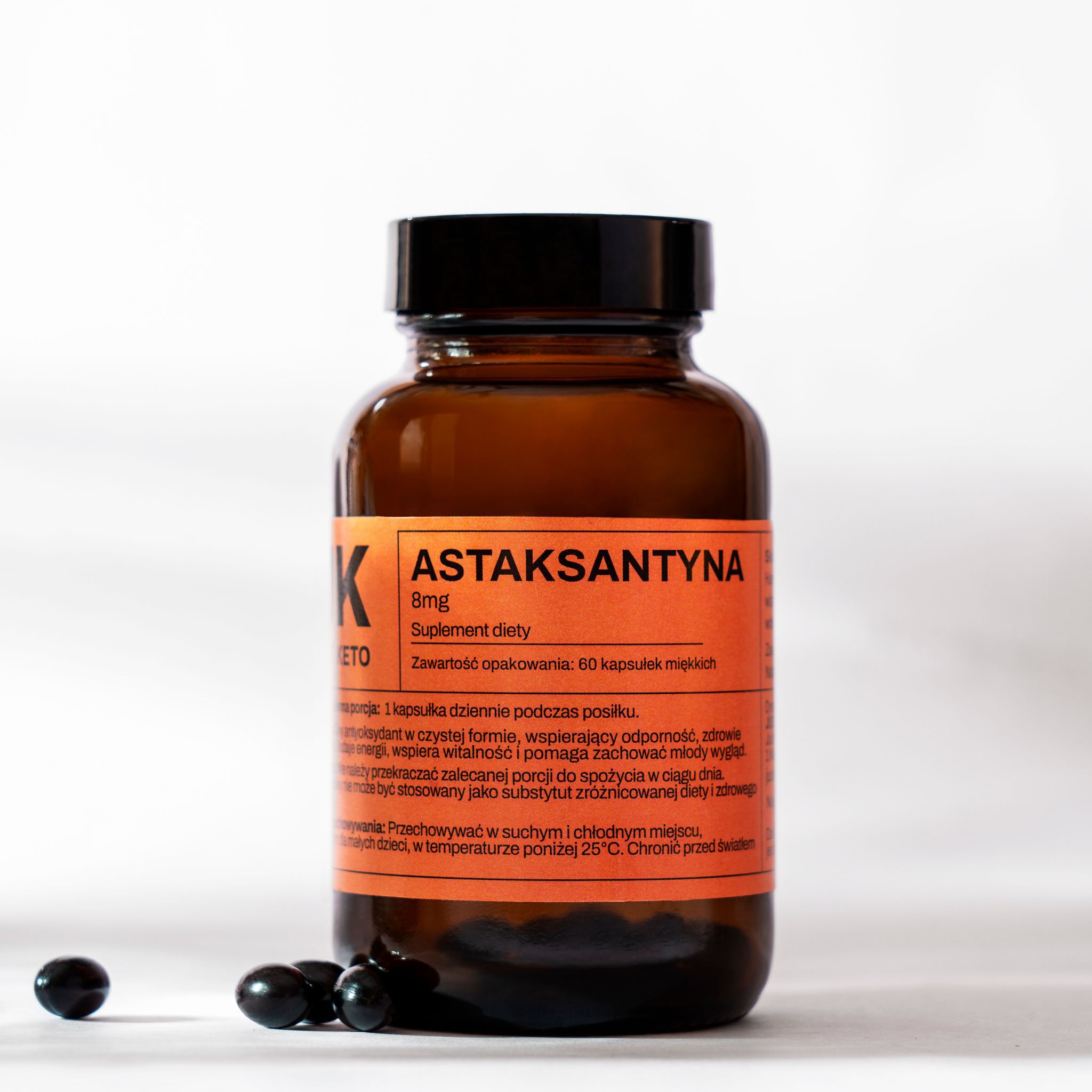 Bare Keto Astaxanthin 8 mg