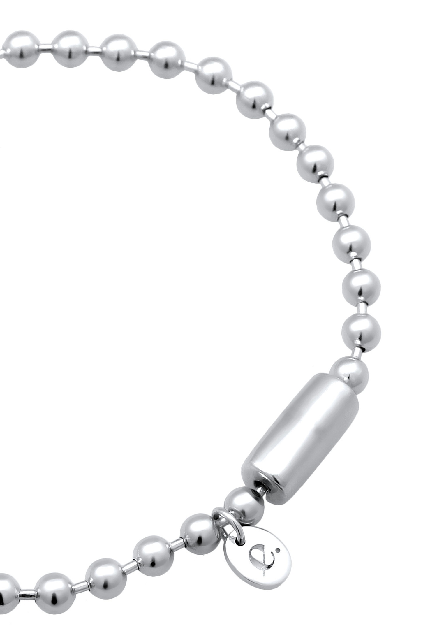 Elli PREMIUM Elli PREMIUM Bracelet Femmes Basic Chaîne à Boules Argent Sterling 925