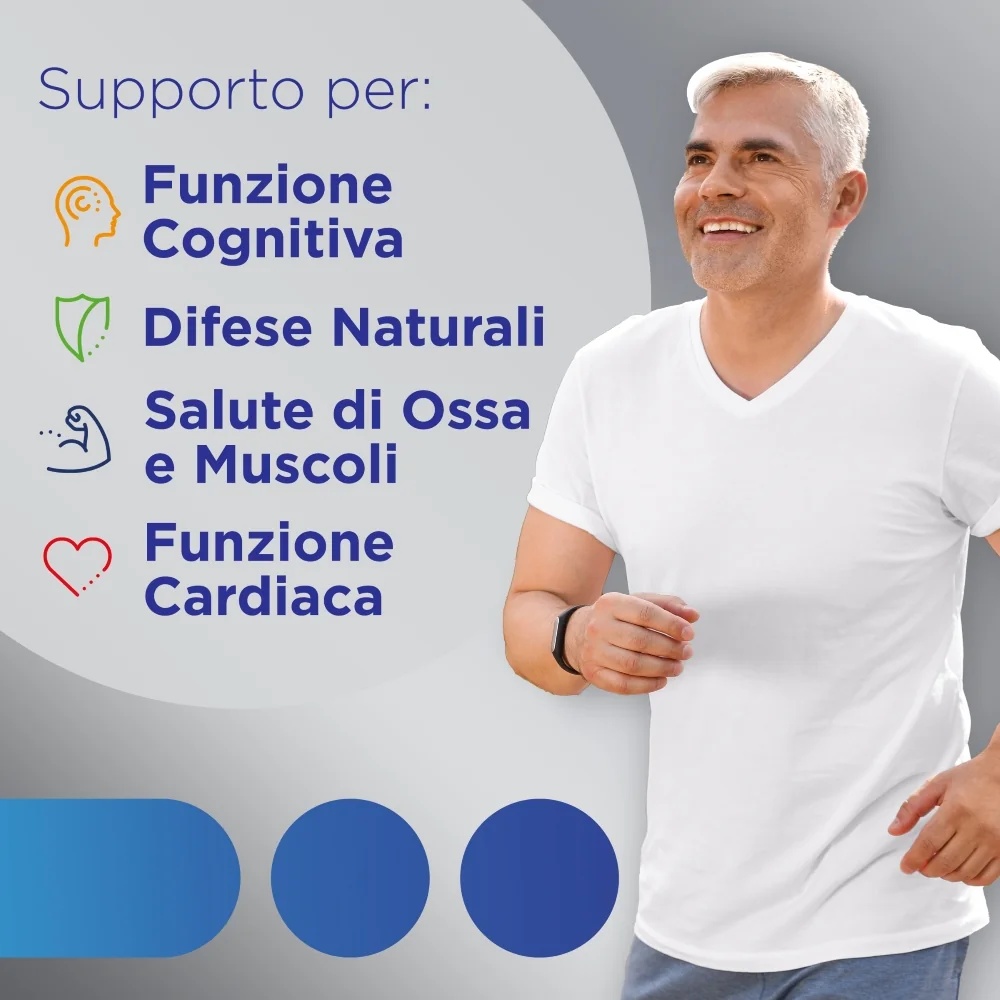MULTICENTRUM Multicentrum Hommes 50+ 60 comprimés multivitaminés