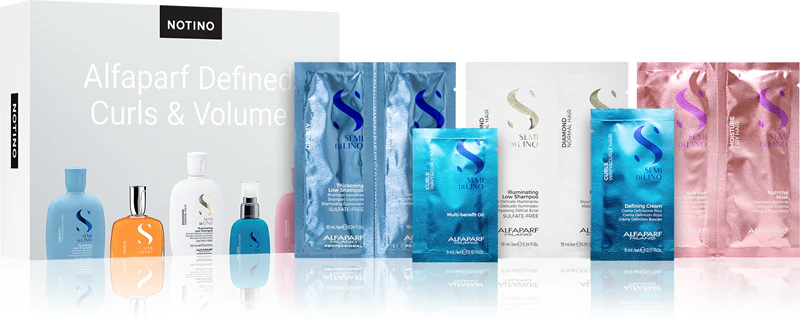 Beauty Discovery Box Notino Alfaparf Conjunto para Cabelos com Cachos Definidos e Volume para Mulheres