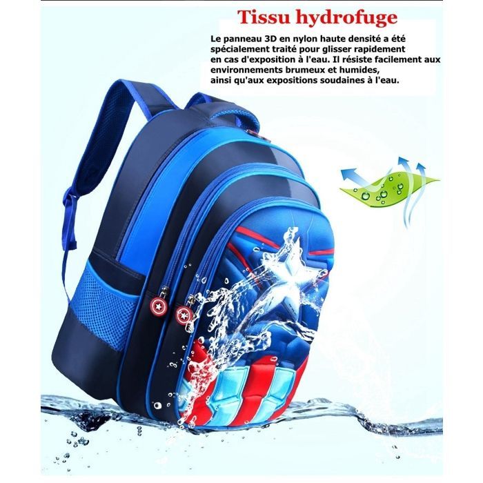 Mochila escolar infantil, ideal para niños de diferentes edades, cómoda y versátil, 30 x 18 x 36 cm.