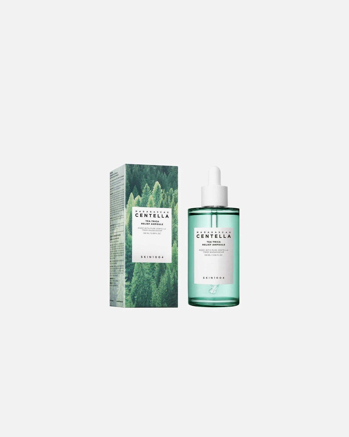 SKIN1004 Ampula za ublažavanje tečnosti od čaja i centele sa Madagaskarom i Tricom 100ml