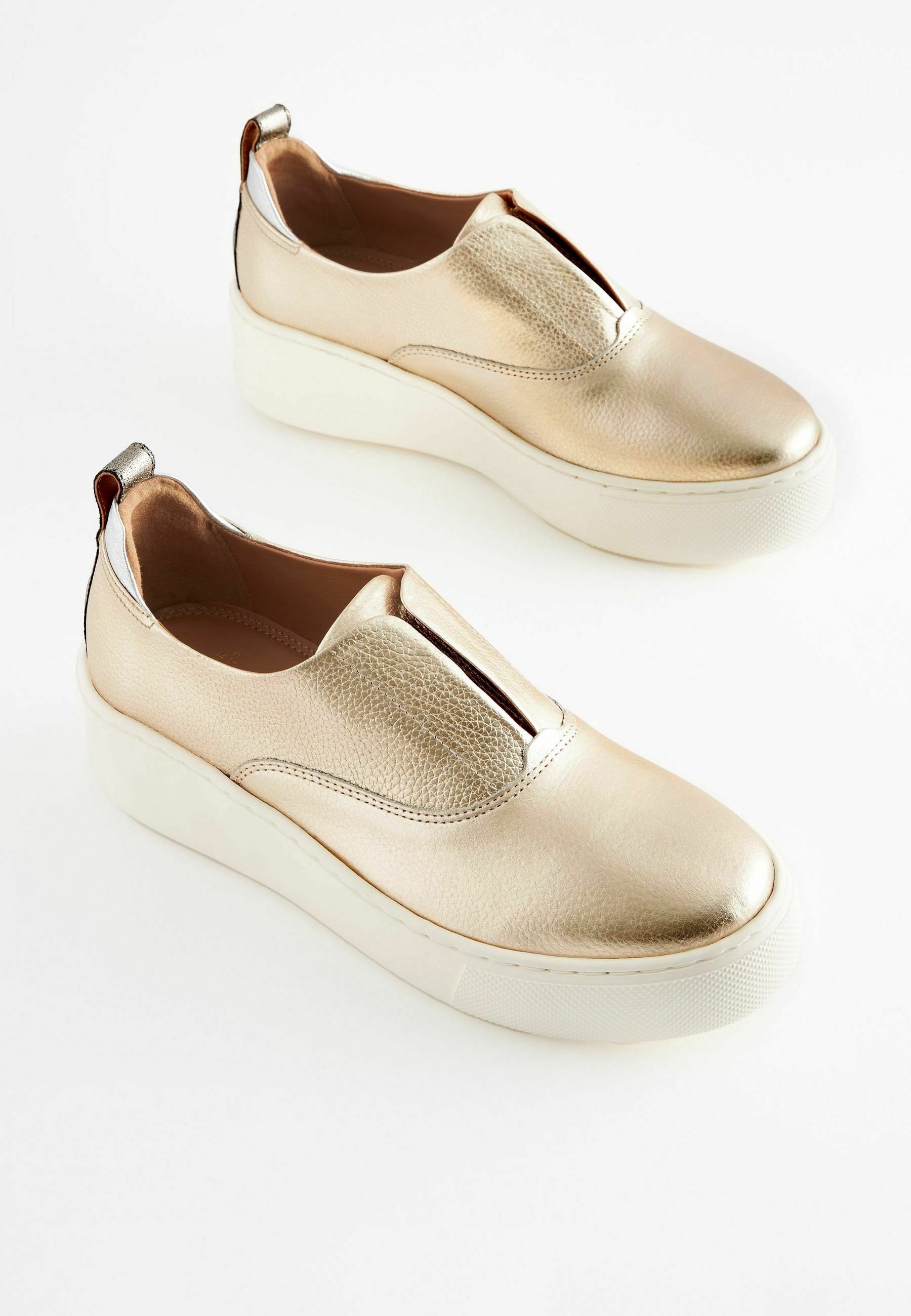 Next Slip-ons - auriu