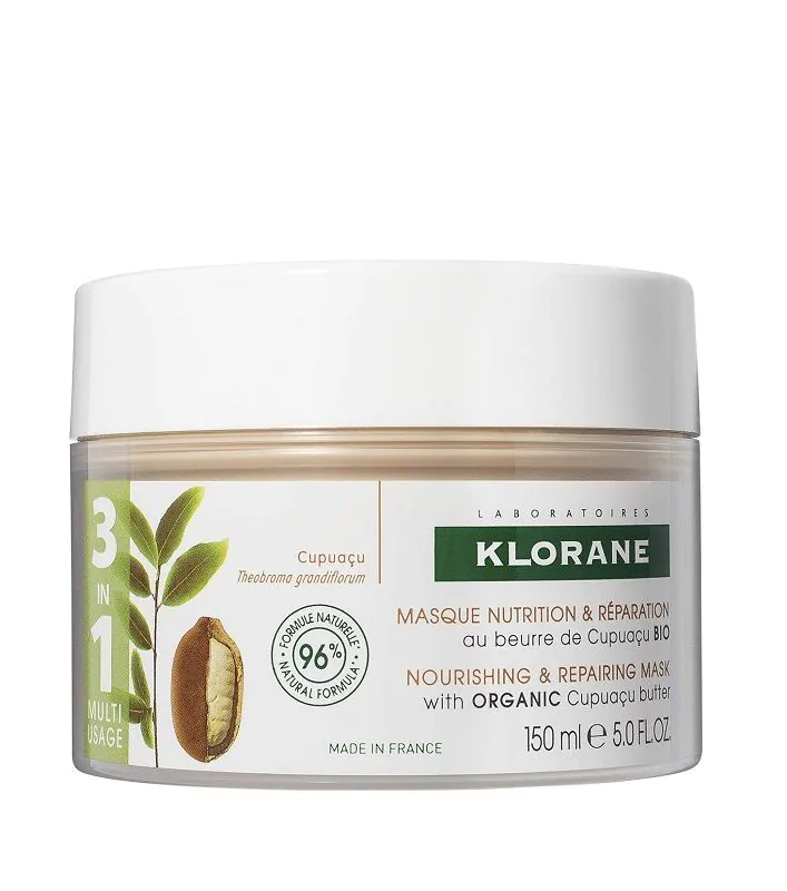 Klorane Maska Regenerująca z organicznym Cupuacu