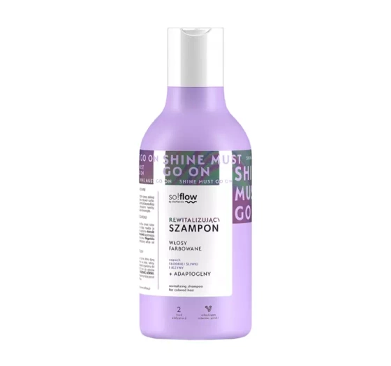 So!Flow rewitalizujący szampon do włosów farbowanych 400ml