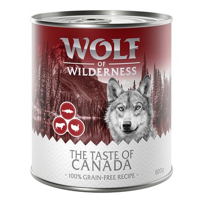 Wolf of Wilderness Adult „Smak” 6 x 800g
