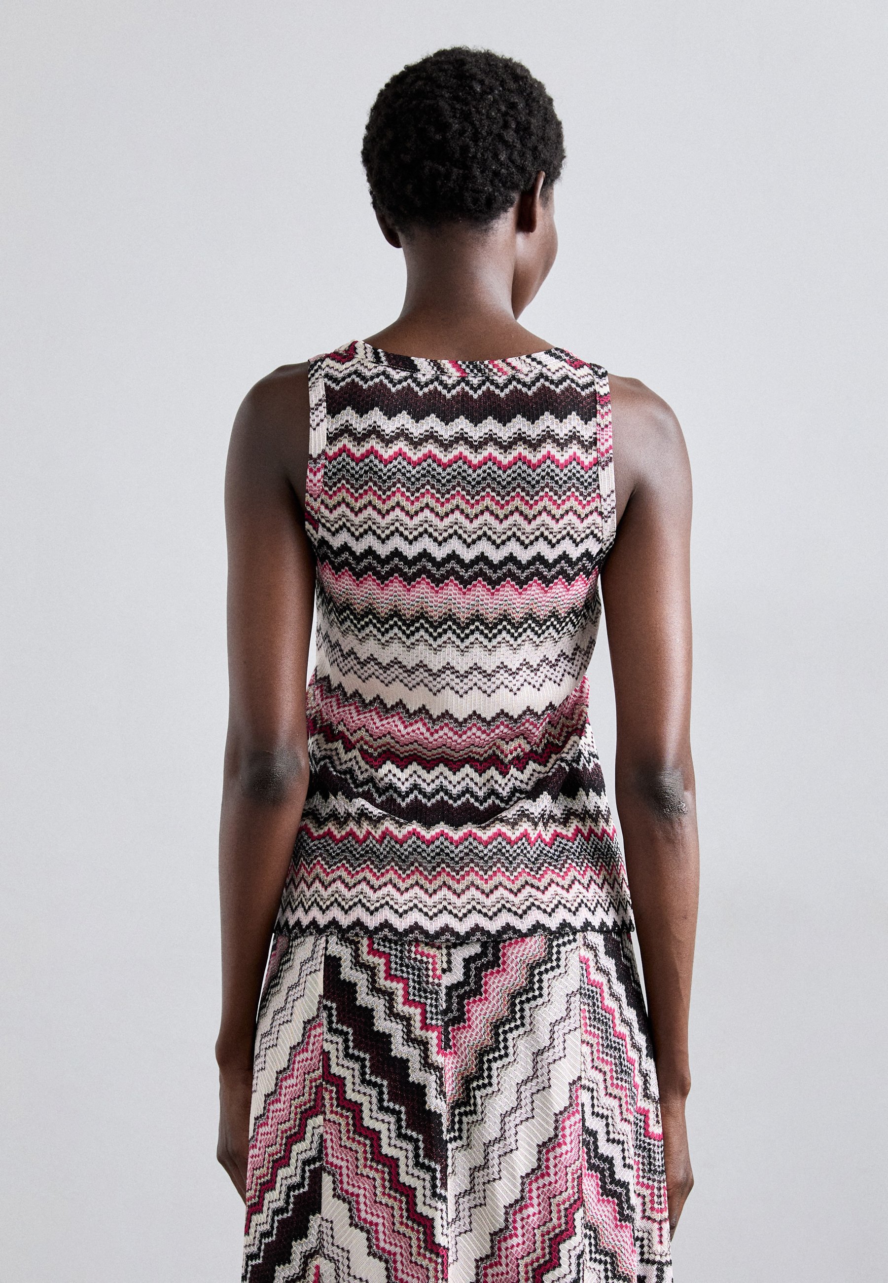 Débardeur Missoni - Haut - rose/beige multicolore