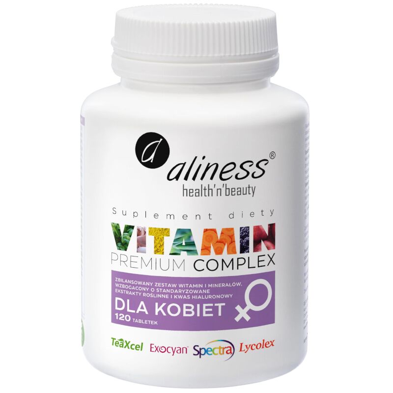 „Aliness“ vitaminų aukščiausios kokybės kompleksas