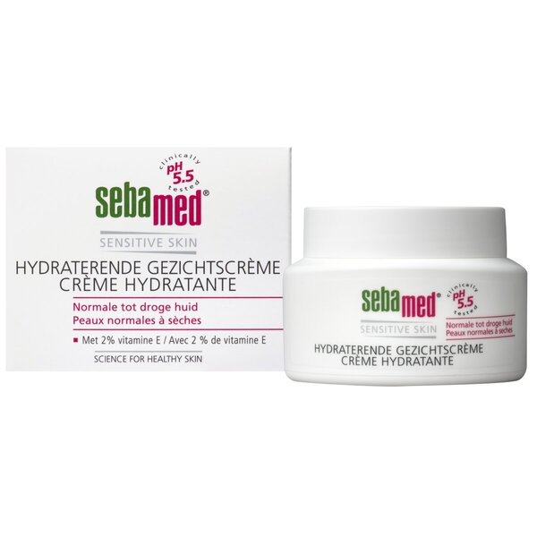 Creme facial hidratante para pele sensível Sebamed<br>75ml