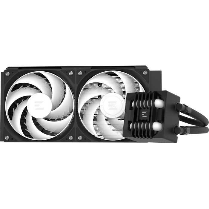 ZALMAN Alpha2 SE A24 - ZM-ALPHA2SEA24BK - Vannkjøling AIO - 2x 120 mm ARGB-vifter - Svart