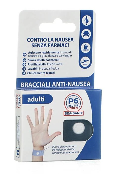 P6 Anti-misselijkheid armbanden, 2 stuks