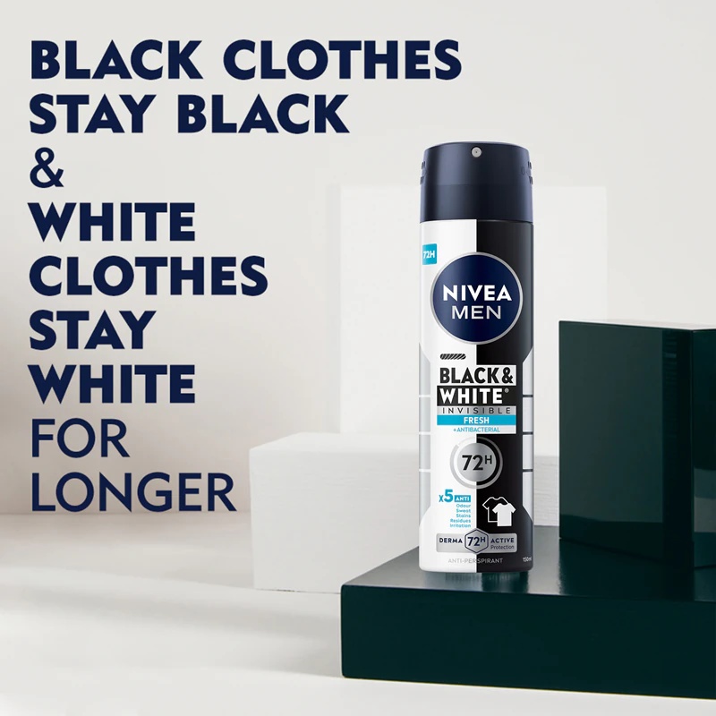 NIVEA MEN Black & White Fresh антиперспирант у спреју