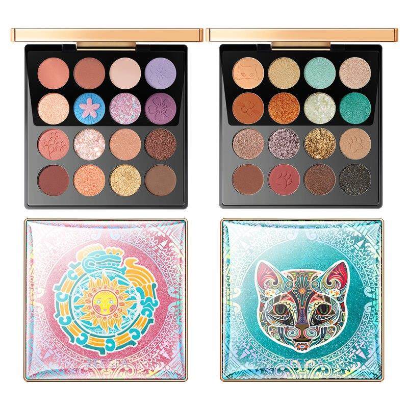 Palette de fards à paupières Maya 16 couleurs - Nouveauté