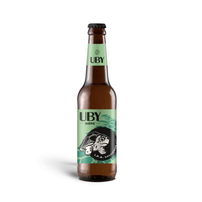 Domaine UBY N°3 Colombard-Sauvignon Blanc IGP Côtes de Gascogne 2025 - Cassa da 6 bottiglie - Una birra Uby inclusa