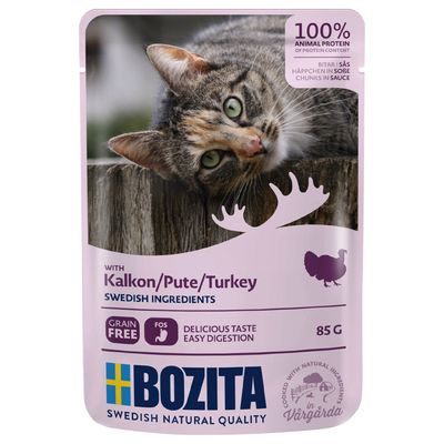Bozita-palat kastikkeessa -säästöpakkaukset 24 x 85 g