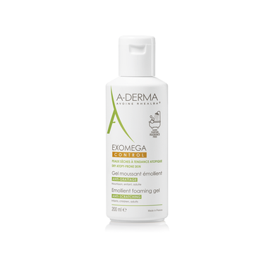 A-Derma Pehmentävä Vaahtoava Geeli Atooppiselle Iholle Exomega 200ml 200 ml 200 ml