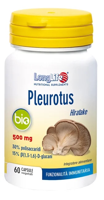 LANG LEVEN Longlife Pleurotus Biologisch 60 capsules