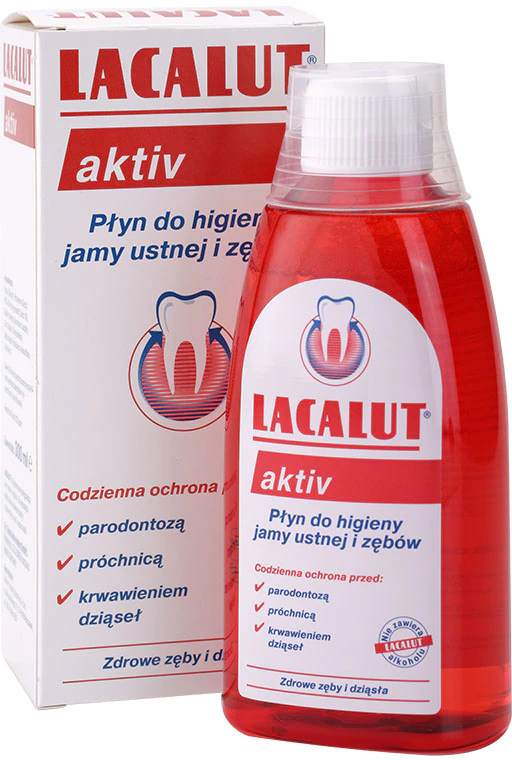 Enxaguante bucal Lacalut Aktiv
