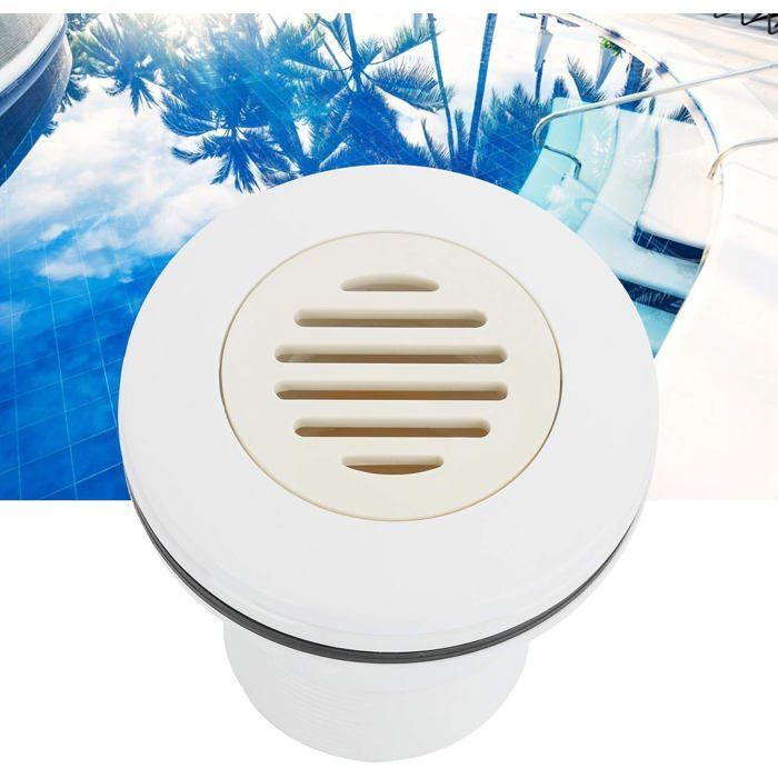 Bocal de sucção para piscina com rosca macho - Acessório essencial para piscinas, spas e outros locais.