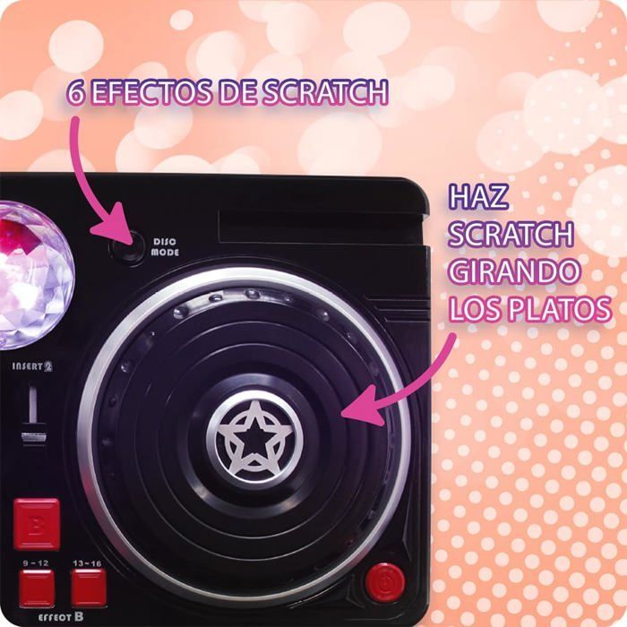 DJ-mikseri - 916D00040 - Diskovalopallo - Bluetooth - 16 ääniefektiä