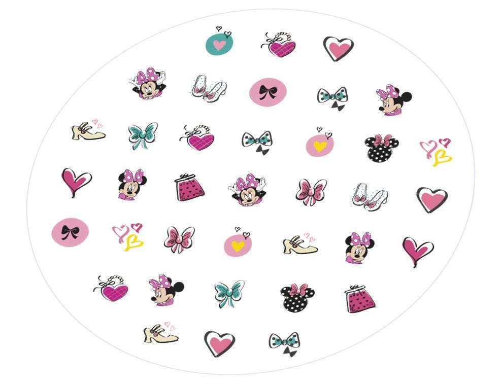 Sada lakov na nechty Minnie Mouse Darčeky pre deti