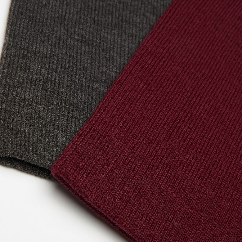 Gorro largo grueso (paquete de 2)