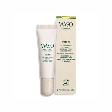 Shiseido Waso Yuzu-C Eye Awakening Essence vlažilna krema za oči za zmanjšanje temnih kolobarjev in zabuhlosti