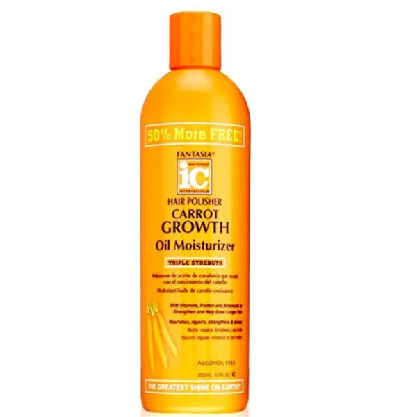 Hydratační krém na růst vlasů Fantasia Hair Polisher s mrkvovým olejem