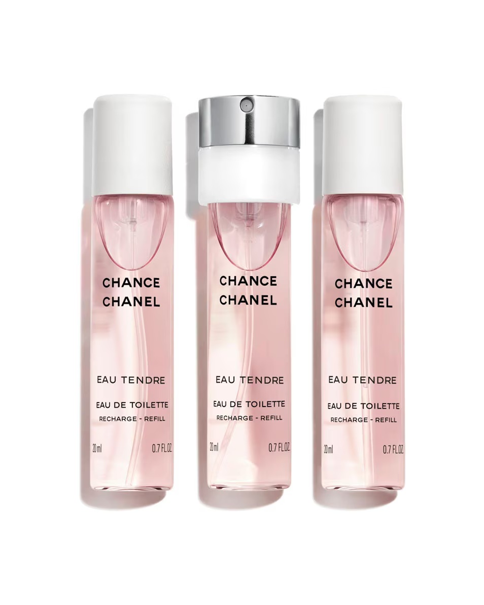 CHANEL CHANCE EAU TENDRE EAU DE TOILETTE REFILL TWIST AND SPRAY