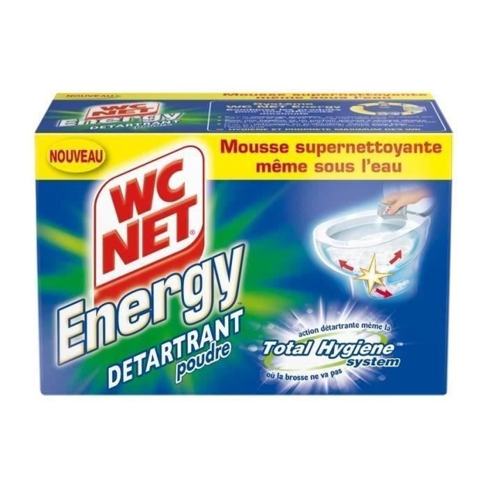 WC NET 6 sachets Energy Total Hygiene System Descaling Powder - 60 g