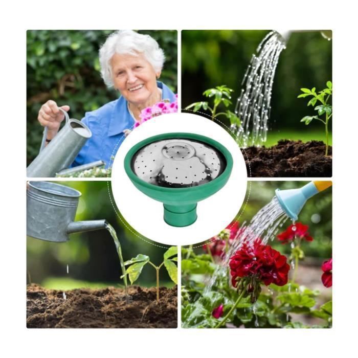 Pomme D'Arrosoir en Acier Inoxydable, Tête Arrosoir De Jardin Universel, Embouts Arrosoir, Portable multicolore ARROSOIR Label