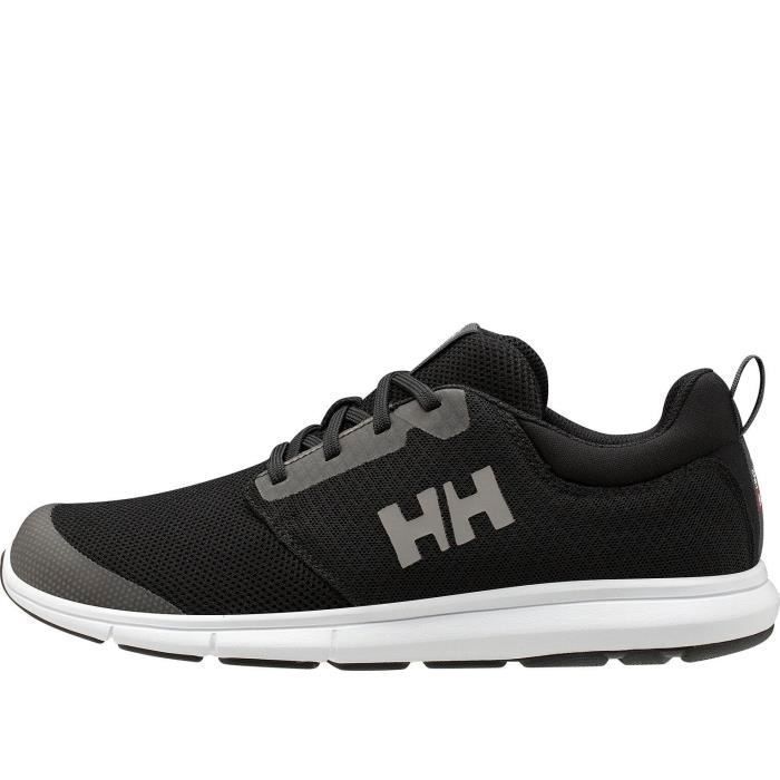 Voile legere Helly hansen - 11572990-10.5 - Feathering, Nautisme et Sports Nautiques Homme Schwarz (Black/White 990) 44.5 EU