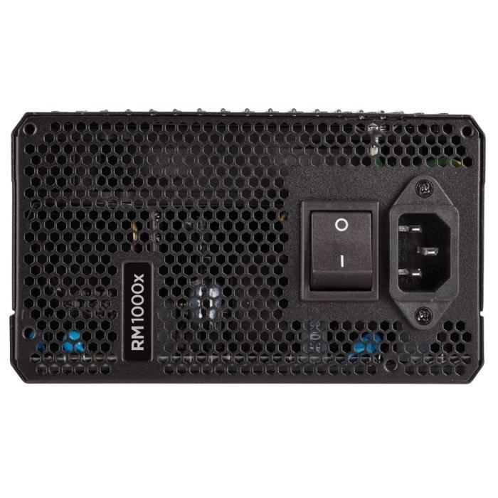PC power supply - CORSAIR - RM1000x Shift -1000 Watt - ATX 3.1 - PCIe 5.1 - Cybenetics GOLD Certified - Shifted Modular PSU