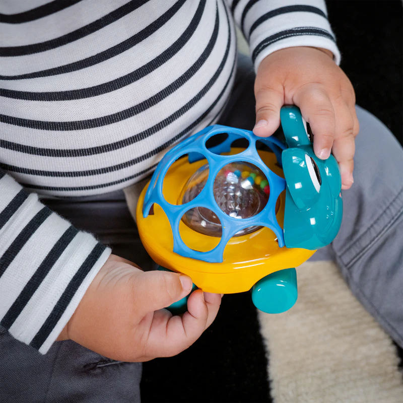 Carrinho Curioso Baby Einstein Neptune the Turtle™ com Chocalho