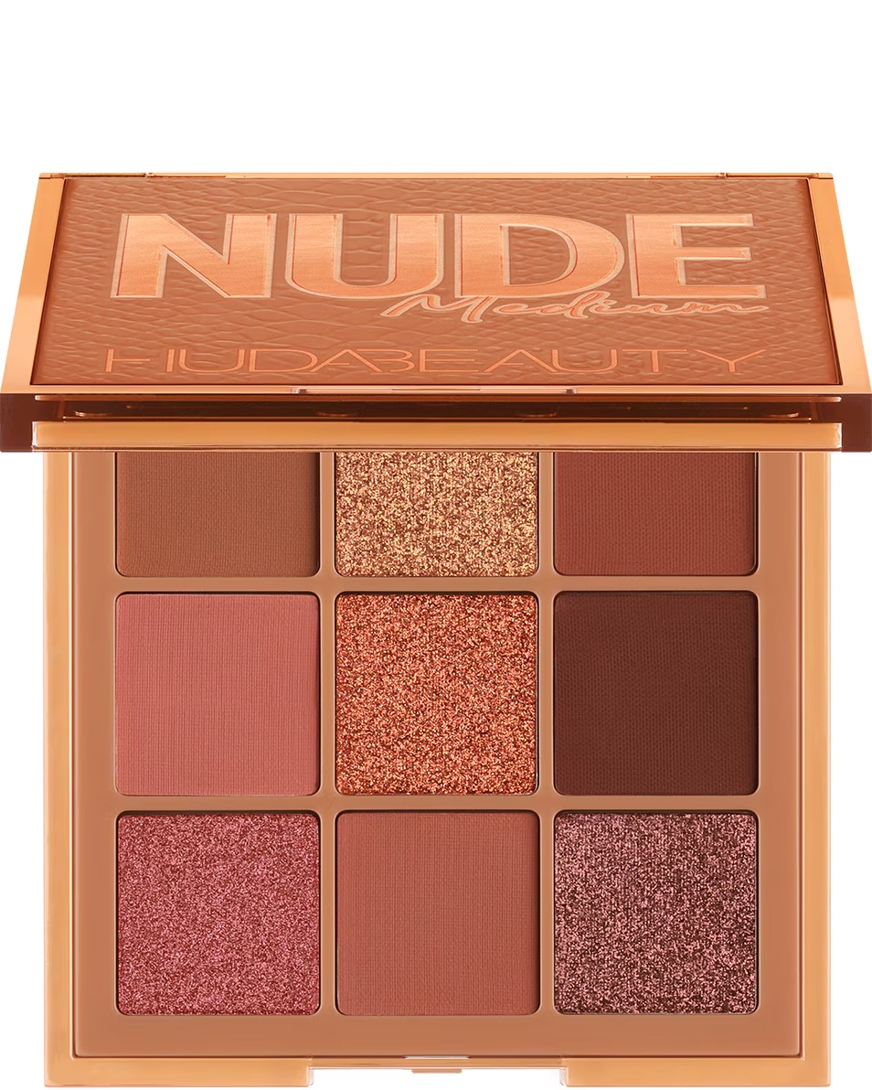 Paletă fard de pleoape Huda Beauty Nude Obsession Medium