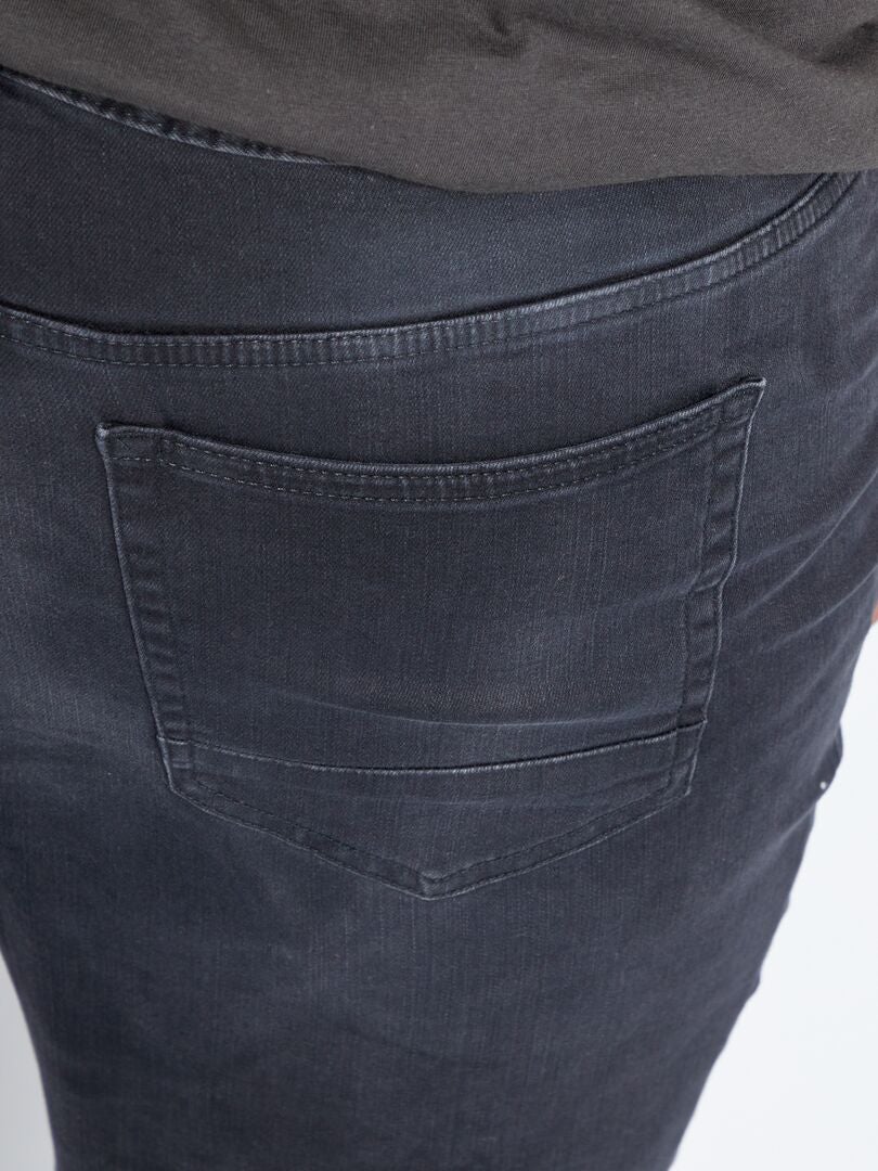 Calça jeans Slim Hyperflex - PRETA