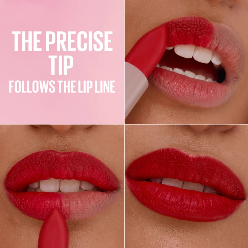MAYBELLINE NEW YORK seruma lūpu krāsa Matēta mitrinoša matēta lūpu krāsa