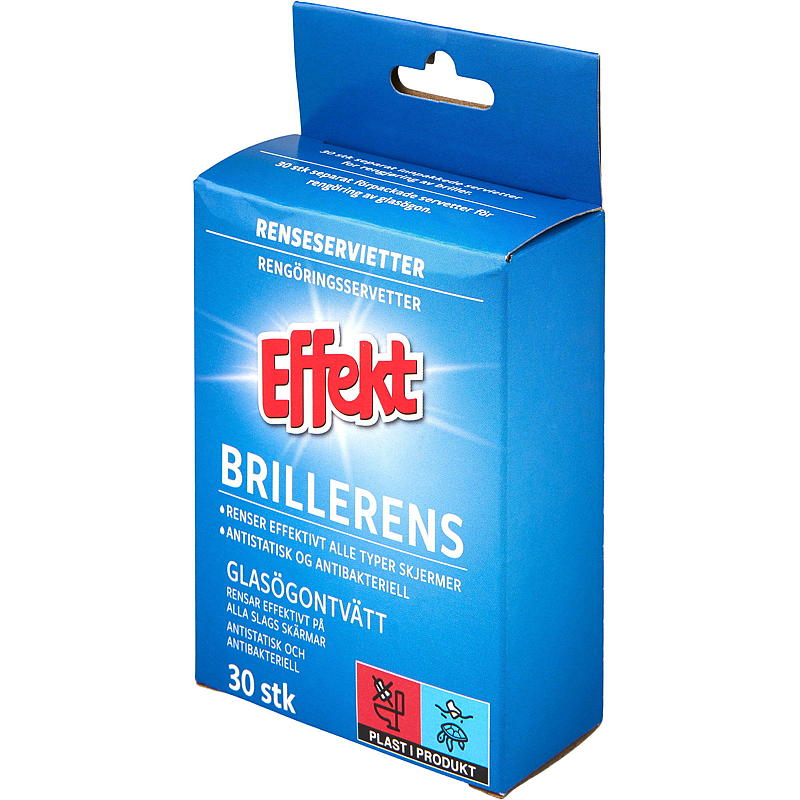 Effect Glass Cleaner 30 puhdistusliinaa
