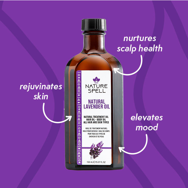 Nature Spell Lavendelöl für Haar und Haut