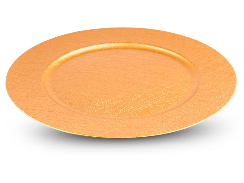 Podkładka pod talerz Pajęczyna 33 cm złota